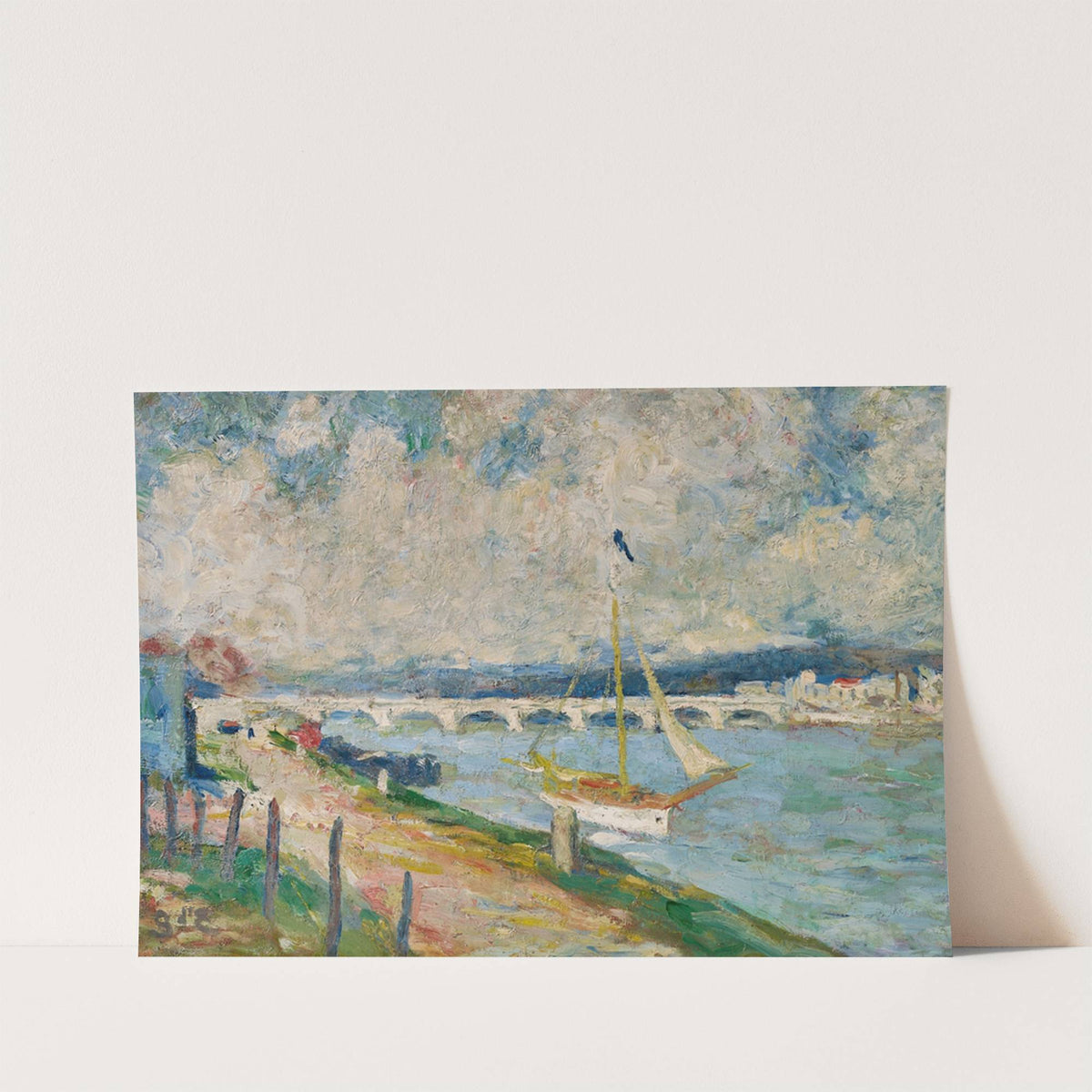 Quai de Seine by Georges d'Espagnat