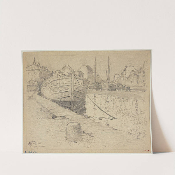 Quai de Valmy by Ferdinand Boberg