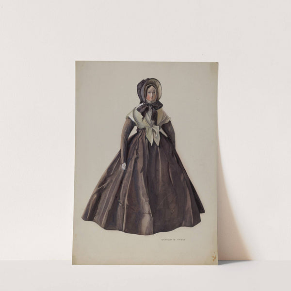 Quaker Costume Doll by Charlotte Angus