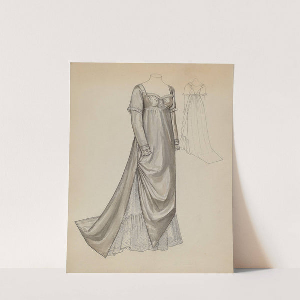 Quaker Dress (c. 1936) by Jean Peszel