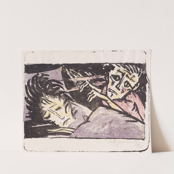 Qual (Torment) (1920) by Walter Gramatté