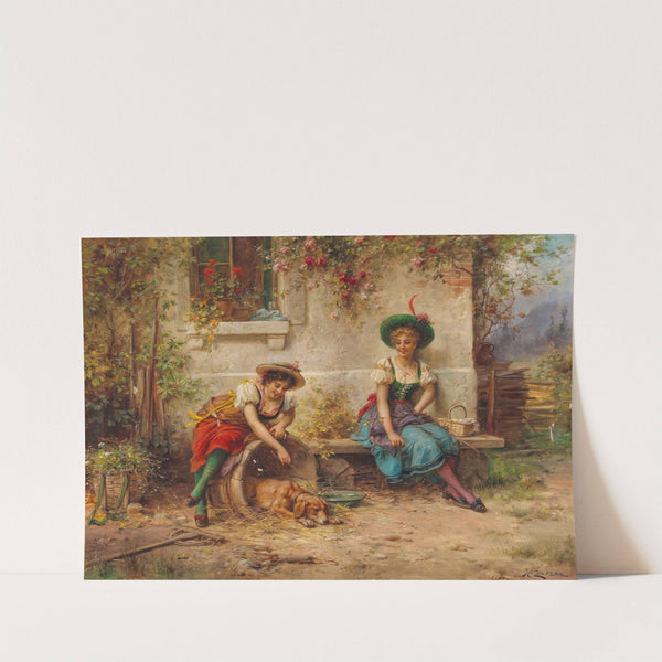 Quälgeister by Hans Zatzka