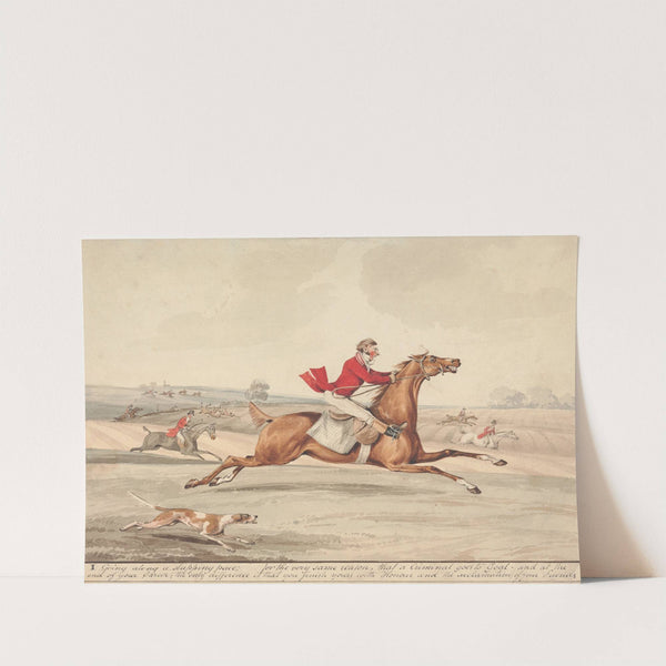 ‘Qualified Horses and Unqualified Riders;’ ‘Going Along a Slapping Pace…’ by Henry Thomas Alken