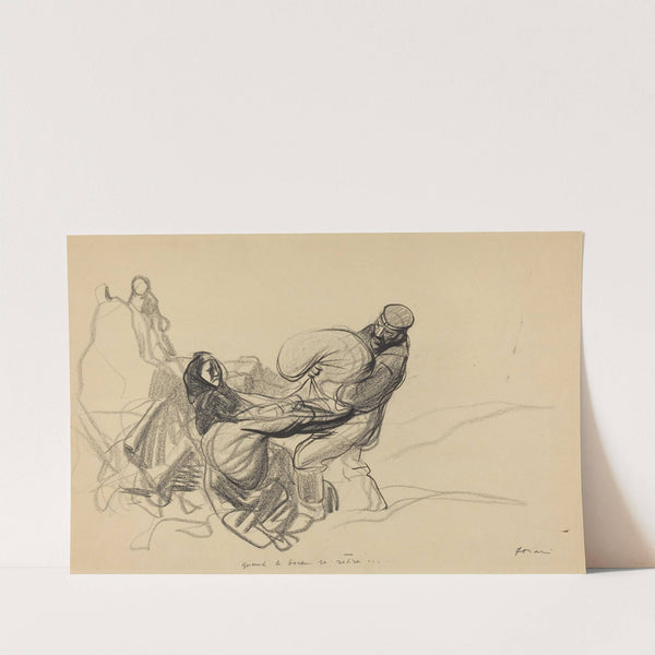 Quand le boche se retire… (probably 1917) by Jean-Louis Forain