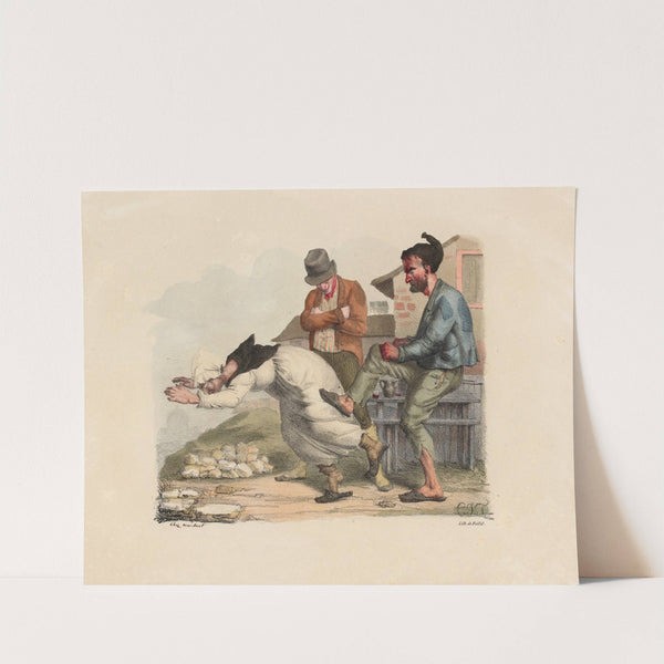 Quand Mr. Bernard boit il n’aime pas qu’on l’embête by Charles-Joseph Traviès de Villers