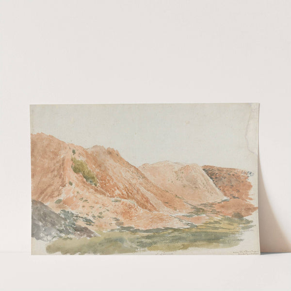 Quarries near Ironbridge (Earthworks, Cambridge Terrace) (ca. 1816) by John Linnell