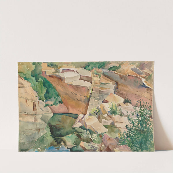 Quarry Reflections (1926) by Paul Shively