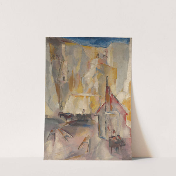 Quarry by Vilmos Aba-Novák