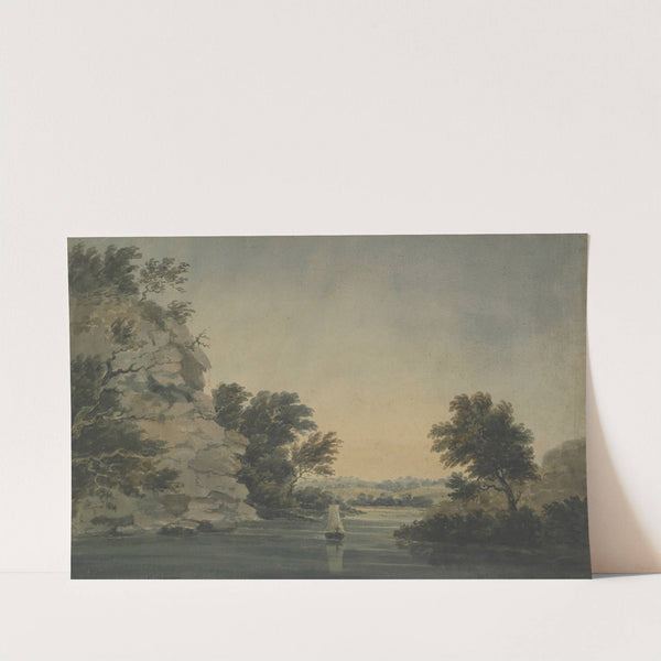 Quatford rock, River Severn, Shropshire by Edward Goodwin