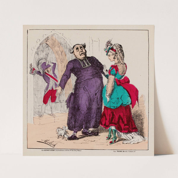 Vous savez, la bourgeoise, qu’faut pas m’la faire vot’mari vous met dans ma voiture, me donne une adresse by Moloch (Alphonse Hector Colomb)