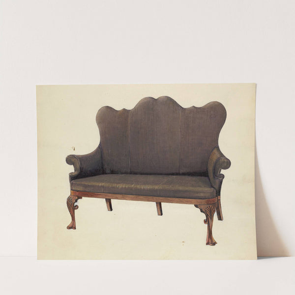 Queen Ann Sofa by Florence Neal