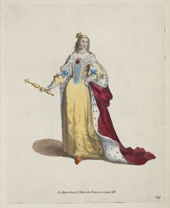 Queen Anne of Austria, wife of Louis XIII. La Reyne Anne d’Autriche Femme de Louis XIII. (1757-1772)