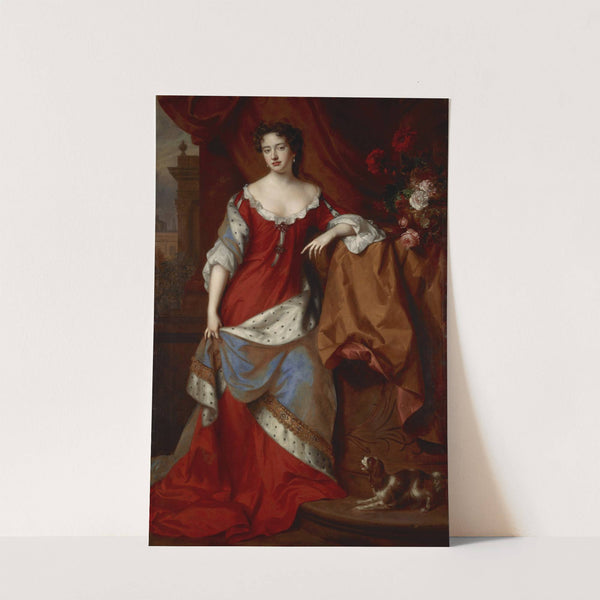 Queen Anne, When Princess Of Denmark, 1665 – 1714 by Willem Wissing