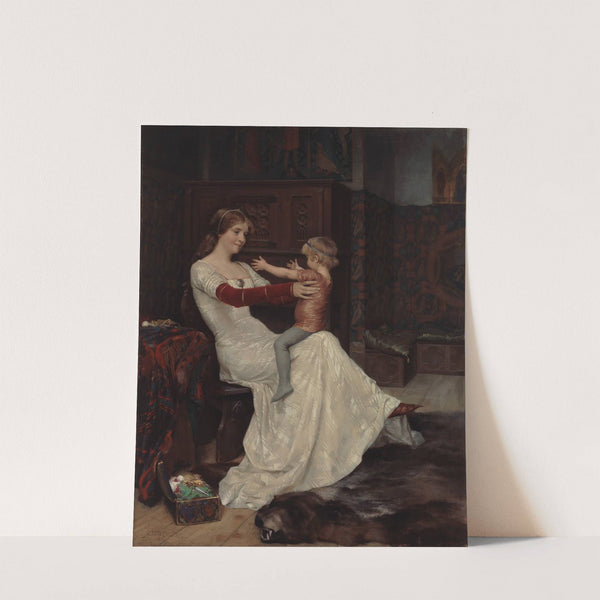 Queen Bianca (1877) by Albert Edelfelt