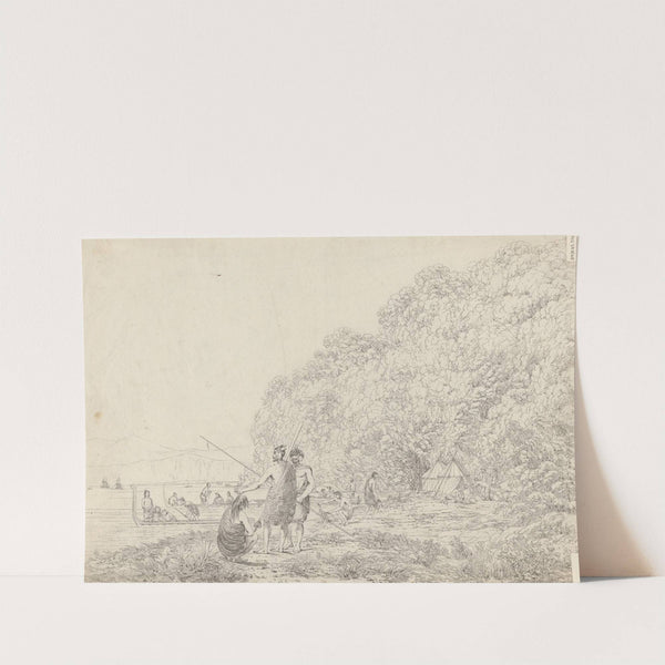 Queen Charlotte's Sound, New Zealand by John Webber