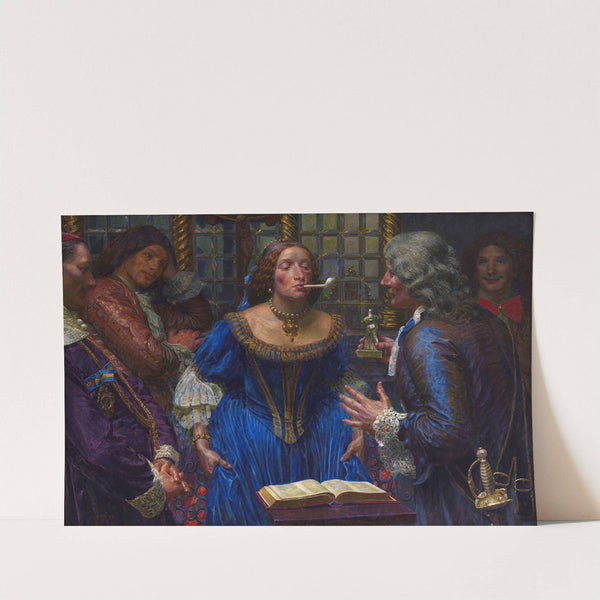 Queen Christina in Palazzo Corsini (1907_1908) by Kristian Zahrtmann