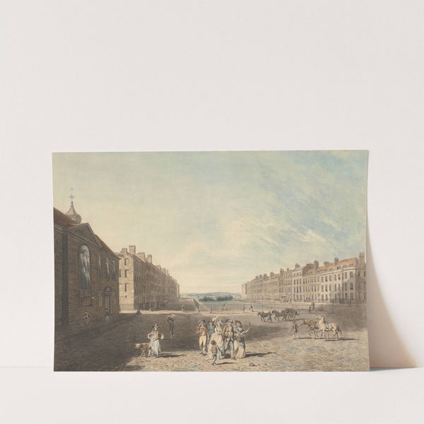 Queen Square, London by Edward Dayes