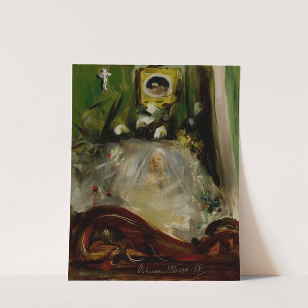 Queen Victoria Lying in State by Emil Fuchs