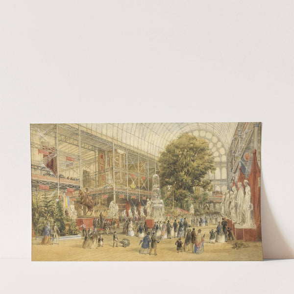 Queen Victoria opening the 1851 Universal Exhibition, at the Crystal Palace in London (1851) by Thomas Abel Prior