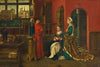Queen with lady in waiting
