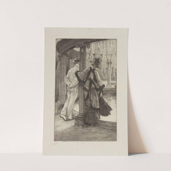 Querelle d’amoureux (1876) by James Tissot