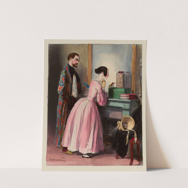 Qu’est-ce que c’est que cette infamie de petite bête là (1839-1841) by Paul Gavarni