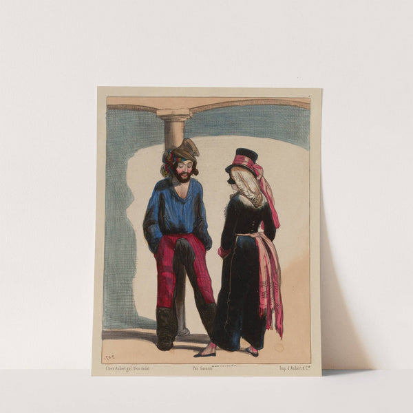 Qu’est-ce que t’as mon vieux Auguste (1840) by Paul Gavarni