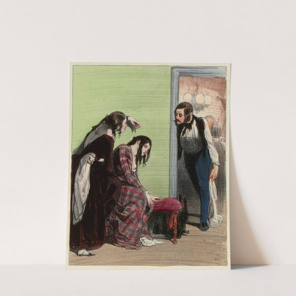 Qu’est ce qu’elle a Phémie by Paul Gavarni