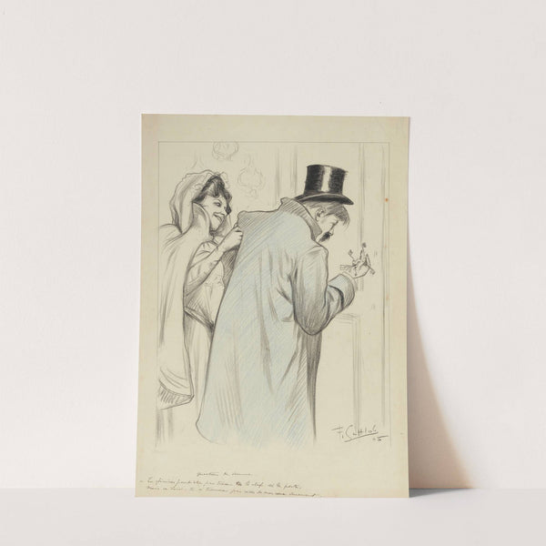 Question de serrure (1905) by Fernand Louis Gottlob