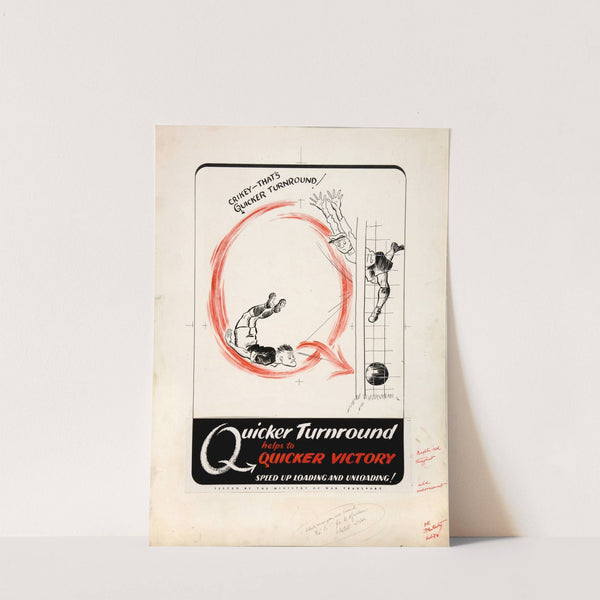 Quicker turnround helps to quicker victory. Speed up loading and unloading! by Anonymous