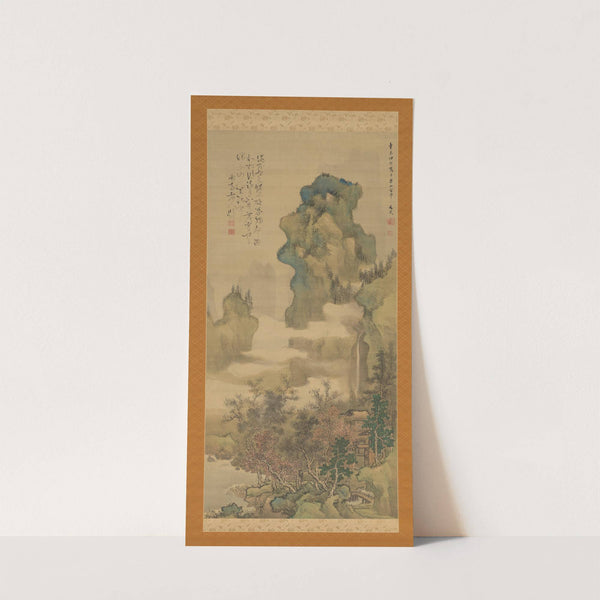 Quiet Residence in an Autumn Valley (1821) by Tani Bunchō