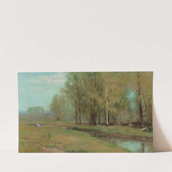 Quiet Stream at a Forest’s Edge by Albion Harris Bicknell