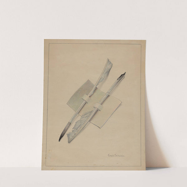Quill Pens by Erwin Schwabe