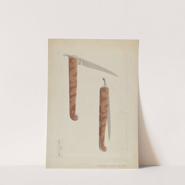 Quill Sharpener Knife by Gordon Saltar