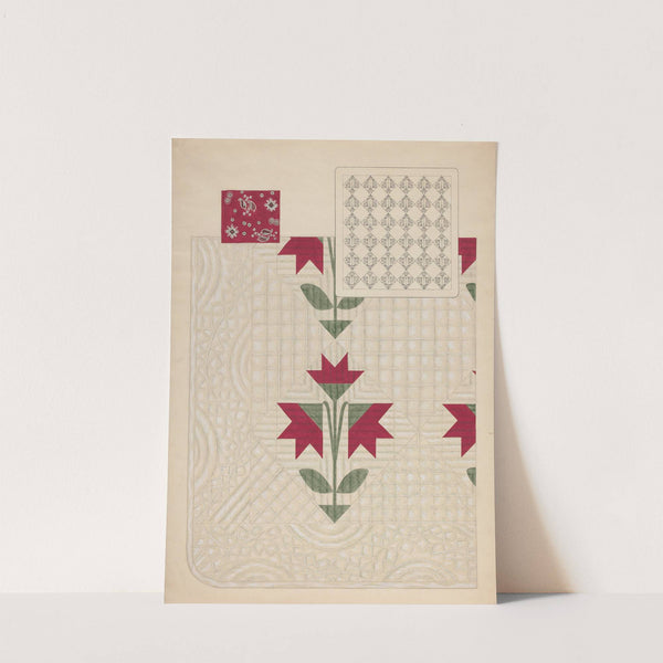 Quilt (c. 1937) by Dorothy Posten