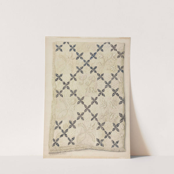Quilt (c. 1942) by Edith Magnette