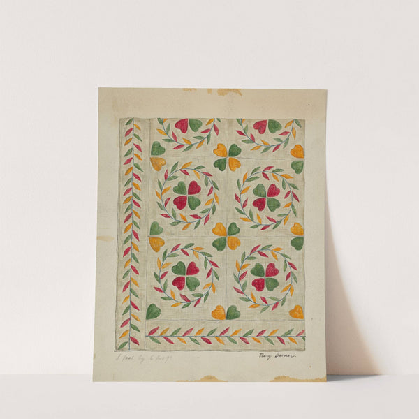 Quilt (Applique) by Mary Berner