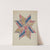 Quilt Applique (Stars) by American 20th Century