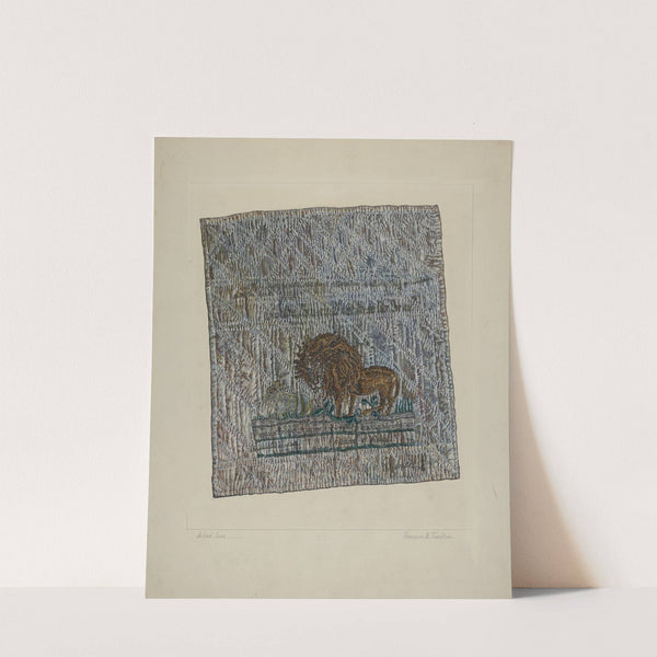 Quilt Block - Audax et Fides by Florence Truelson