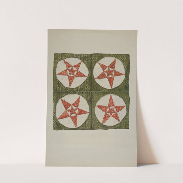Quilt Blocks - Applique Star by American 20th Century