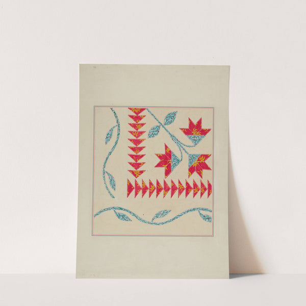 Quilt (Corner) (c. 1940) by William Kieckhofel