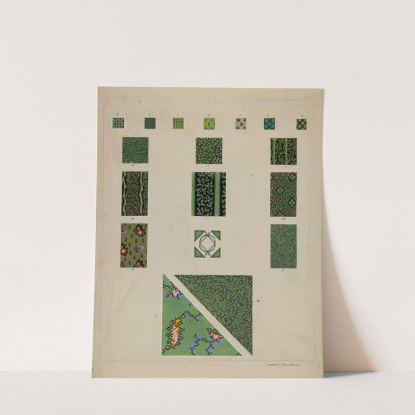 Quilt (Detail) by Francis Law Durand