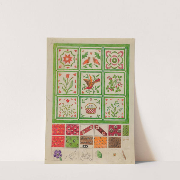 Quilt for Bedspread (1935-1942) by Edith Magnette