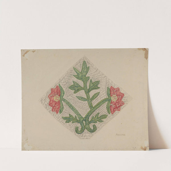 Quilt Pattern by Alois E. Ulrich