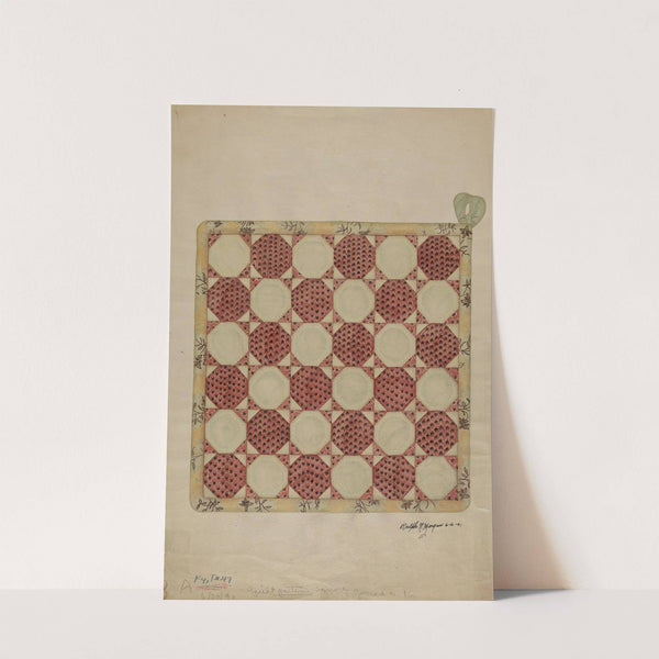 Quilt Pattern Square by Ralph N. Morgan