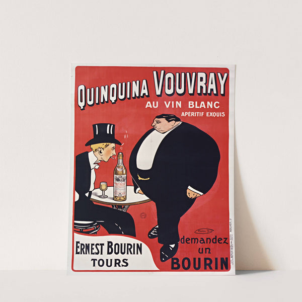 Quinquina Vouvray au vin blanc, apéritif exquis (1925) by Maurice Biais