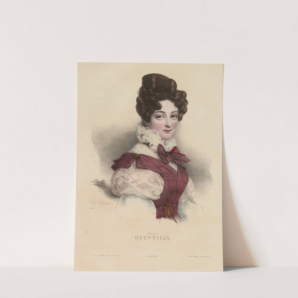 Quintilia (1828-1830) by Pierre Louis Henri Grévedon