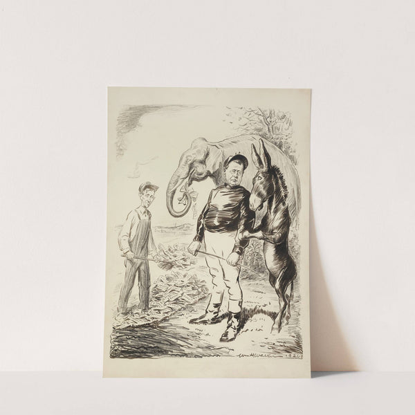 Quit talking about how much the elephant gets (1920) by William Henry Walker