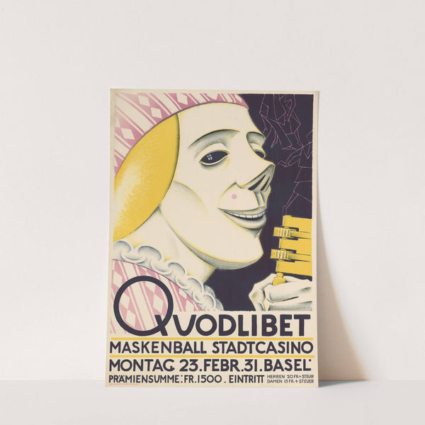 Quodlibet – Maskenball Stadtcasino by Burkhard Mangold