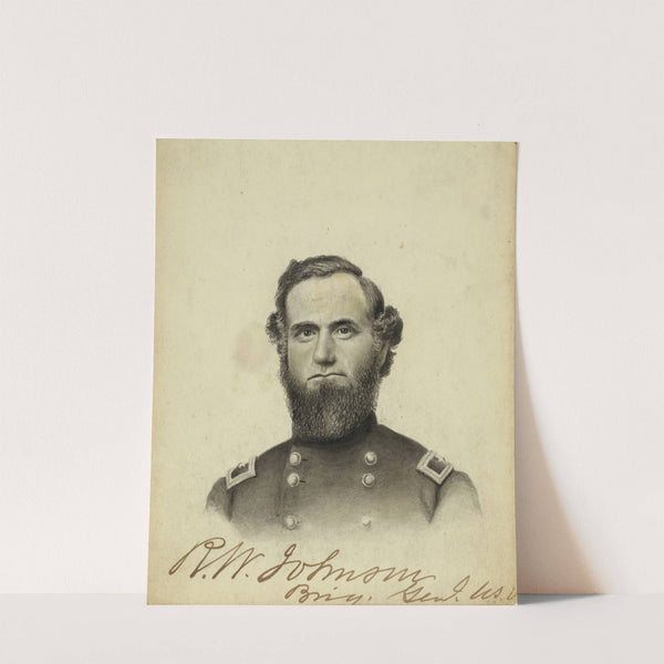 R. W. Johnson, Brig. Genl. U.S.V. (1862-1864) by Alden Finney Brooks